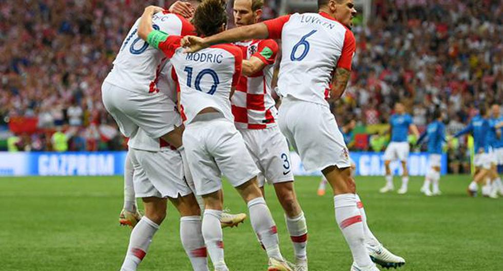 Croacia logró empatarle a Francia con golazo de Perisic. (Foto: Getty Images)