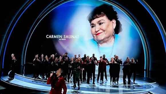 Carmen Salinas fue reconocida durante el “In Memoriam” de los Oscar 2022 (Foto: TNT)