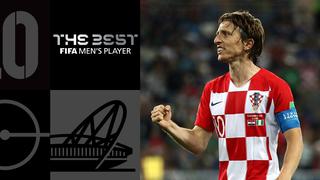 FIFA The Best: Luka Modric consiguió el premio a mejor futbolista del año