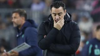 Xavi tras la derrota ante Cádiz: “La realidad es competir por el segundo puesto”