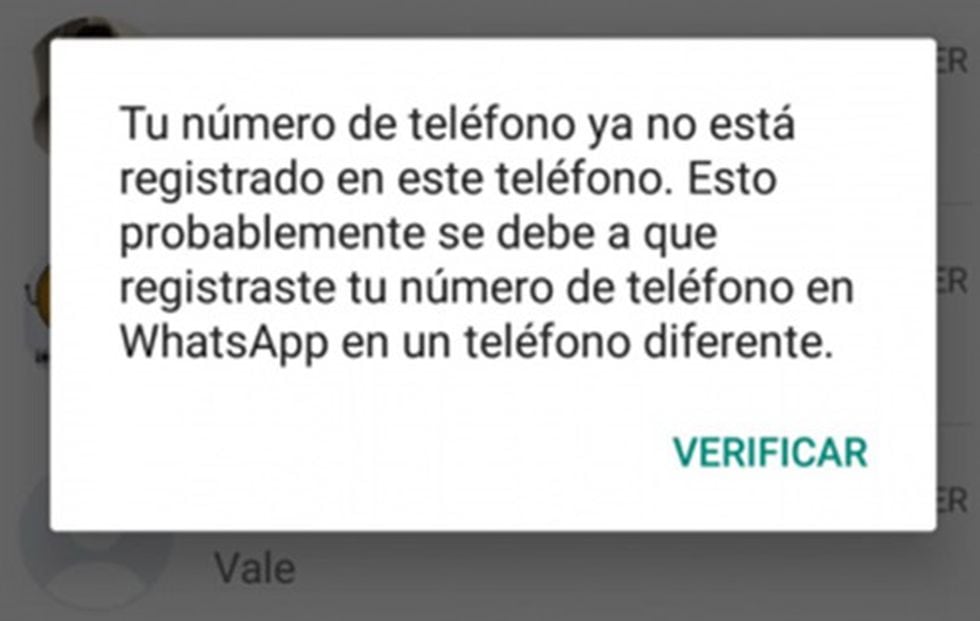 El mensaje que recibes de WhatsApp confirmando que has perdido el control de tus datos. (Foto: Organización de Consumidores y Usuarios)