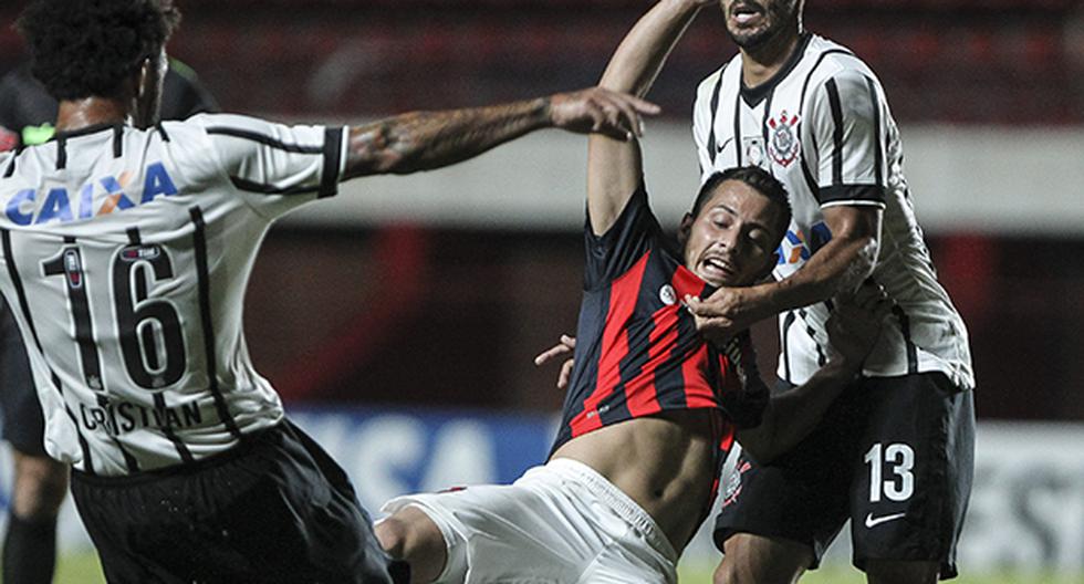 Gran triunfo del Corinthians ante el vigente campeón (Foto: EFE)