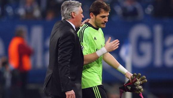 Iker Casillas: Ancelotti habló sobre su futuro en Real Madrid