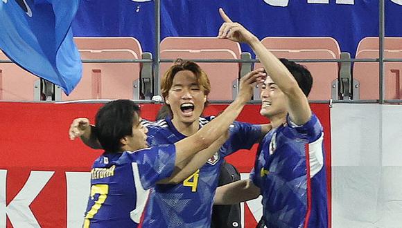 Japón goleó 6-0 a El Salvador en Toyota | Foto: AFP