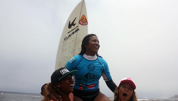 Surf: Miluska Tello ganó fecha del Pro Series Junior WSL