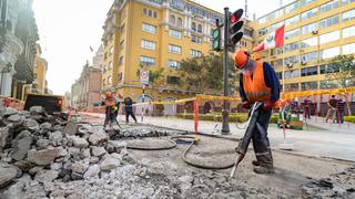 Centro de Lima: aplicarán plan de desvío vehicular por obras de peatonalización