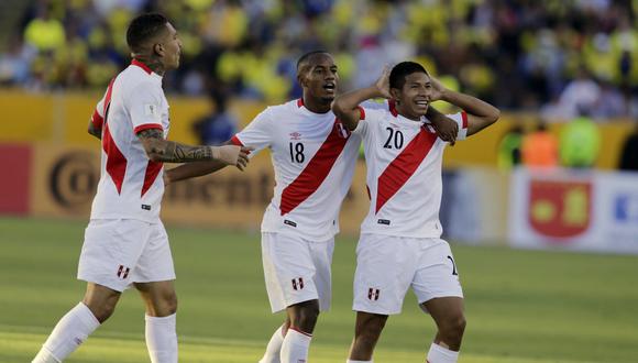Edison Flores es el segundo goleador de la selección peruana en estas Eliminatorias mundialistas para Rusia 2018. (FOTO: AP).