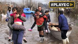 Miles de argentinos abandonan sus hogares por intensas lluvias