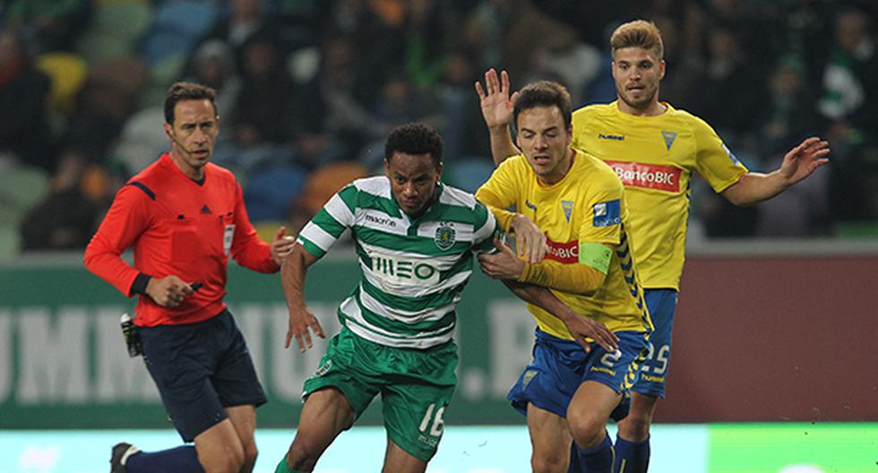 Las mejores jugadas de Carrillo ante el Estoril. (Foto: Getty Images)