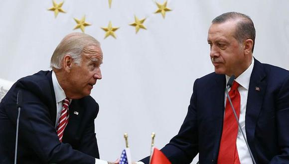 El presidente de Estados Unidos, Joe Biden, buscará convencer a su homólogo turco, Recep Tayyip Erdogan, de que levante el veto para que Suecia entre en la OTAN. (Getty Images).