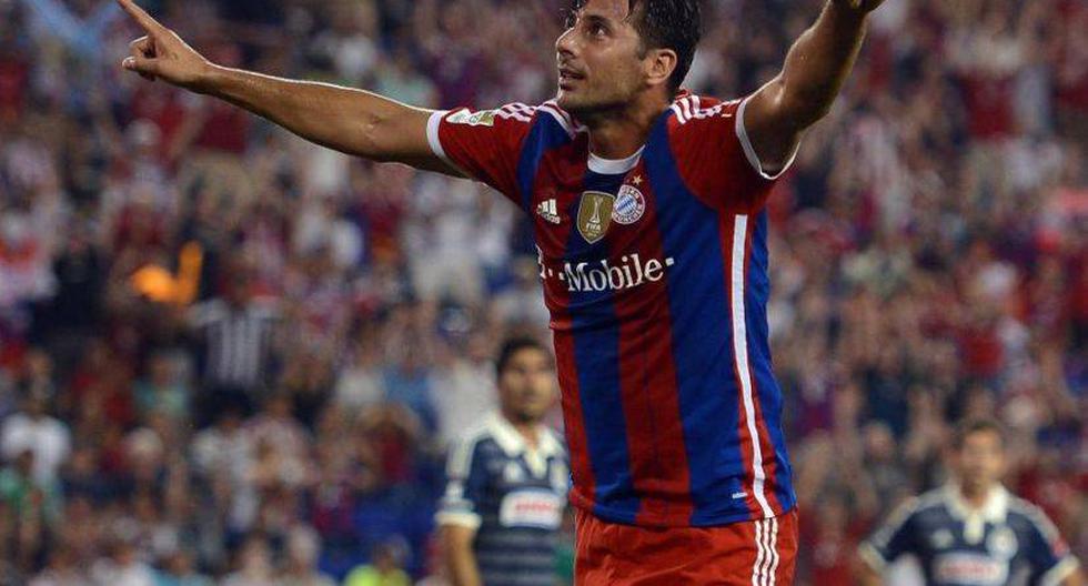 Claudio Pizarro volvió a marcar con el Bayern. (Foto: @FCBayern)