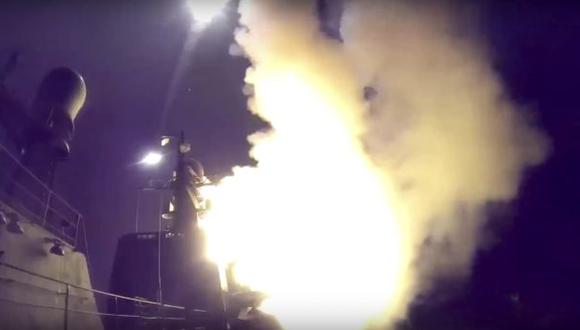 Rusia anunci&oacute; el mi&eacute;rcoles que dispar&oacute; 26 misiles Kalibr sobre Siria. (AP)