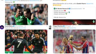 Claudio Pizarro se retiró: los emotivos homenajes de cracks y clubes de la Bundesliga hacia el Bombardero