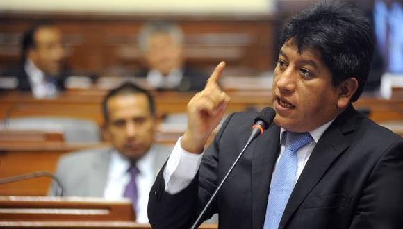 Josué Gutiérrez fue elegido como nuevo defensor del Pueblo por el pleno del Congreso. (Foto: GEC)