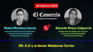 AUDIO | Tiranos del Centro: Congresista Waldemar Cerrón y Arturo Cárdenas decidían a quiénes contratar en la municipalidad de Huancayo