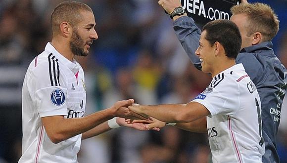 Real Madrid y el debate de la semana: ¿Chicharito o Benzema?