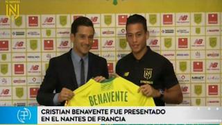 Así fue la presentación de Cristian Benavente con el Nantes