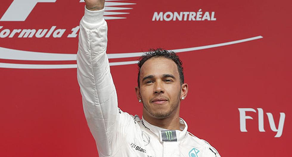 Lewis Hamilton se coronó en el Gran Premio de Canadá. (Foto: EFE)