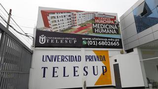 Sunedu: “el proceso de cierre [de la Universidad Telesup] tiene que continuar"