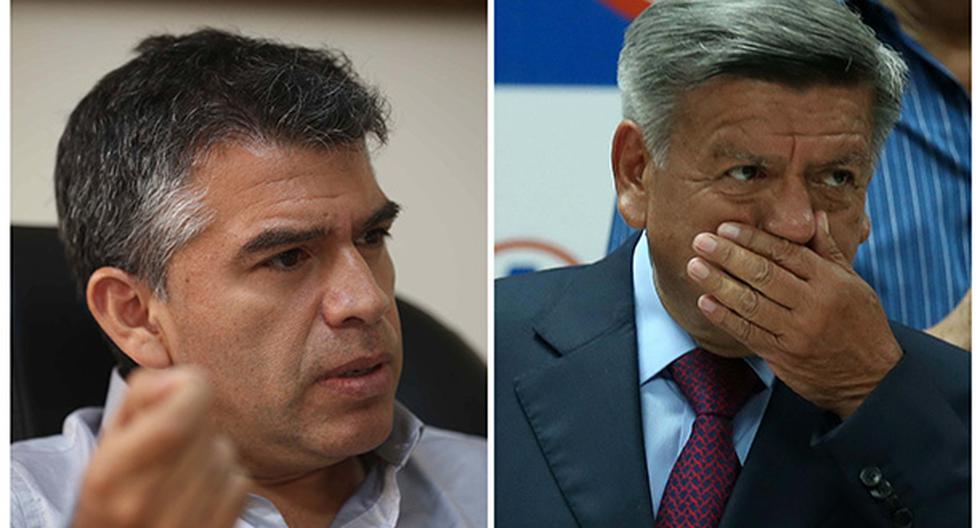 Julio Guzmán y César Acuña quedaron fuera de las Elecciones 2016 tras fallos del JNE. (Foto: EFE)