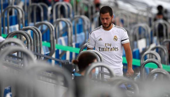 Eden Hazard fue descartado para el partido ante Valencia por LaLiga. (Foto: AFP)