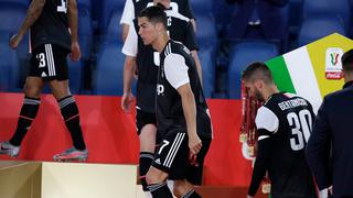 De ‘fantasma’ a ‘decepción': las críticas a Cristiano Ronaldo tras caer en la final de la Copa Italia