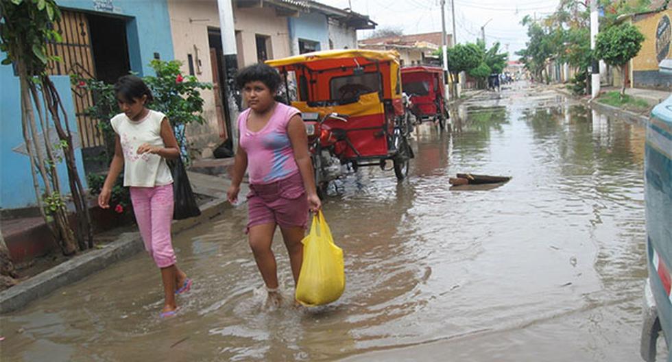 Las lluvias han afectado diversas localidades de Piura. (Foto: Agencia Andina)