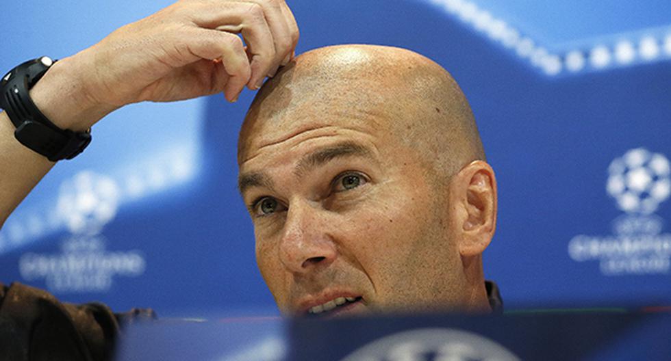 Zinedine Zidane, técnico del Real Madrid, respondió en conferencia de prensa la pregunta más difícil de cara a la final de la Champions League ante Juventus. (Foto: EFE)