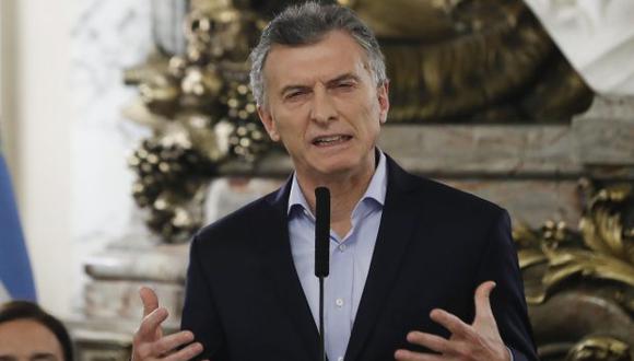 Según el gobierno de Macri, el país atraviesa una recesión "que es dura y difícil" pero valoró que eso sea "manteniendo las reglas de juego". (Foto: EFE)