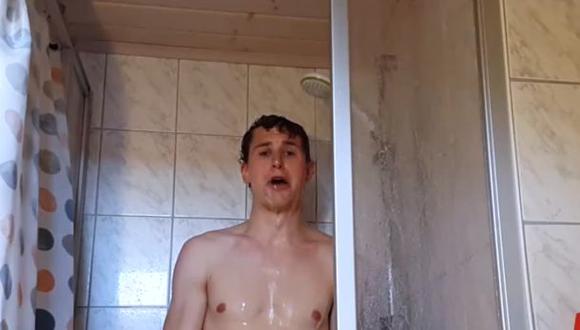 El hilarante canto bajo la ducha de un modelo alemán [VIDEO] |  REDES-SOCIALES | EL COMERCIO PERÚ