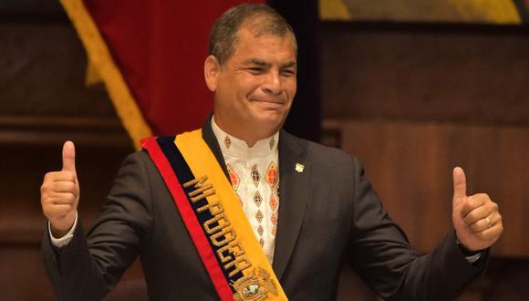 Correa no descarta volver a postularse a presidencia de Ecuador