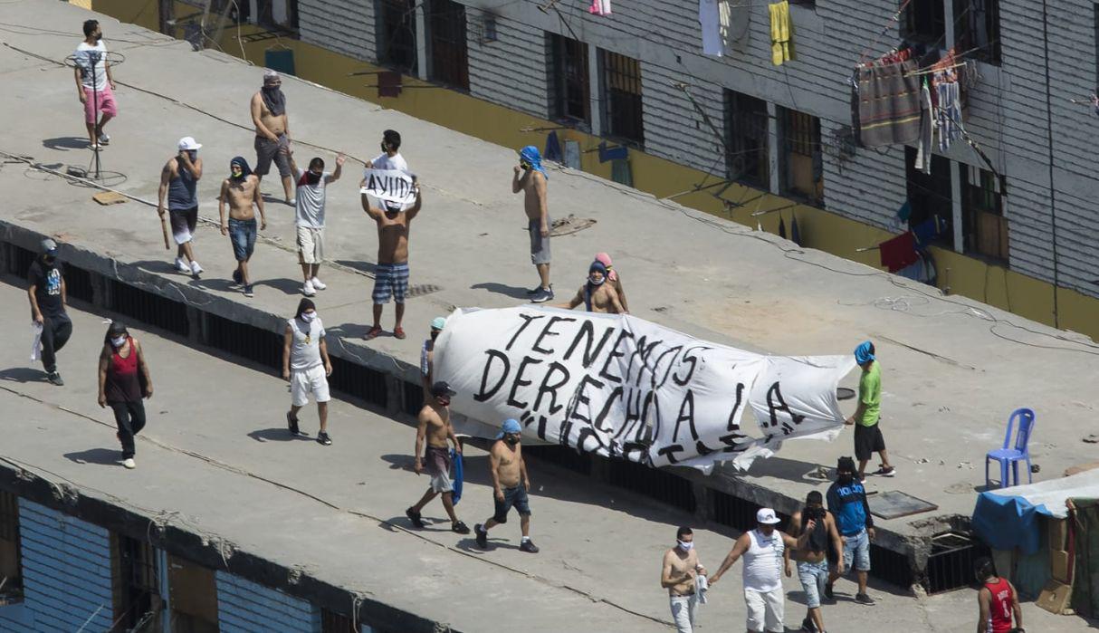 Motín en el penal de Lurigancho | TROME | Foto: Anthony Niño de Guzmán | GEC