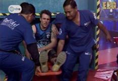 Esto es Guerra: Nicola Porcella queda fuera del reality al sufrir lesión en la rodilla