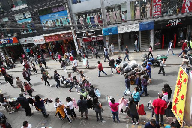 La Municipalidad de La Victoria estableció el horario de carga y descarga de mercadería en la zona A del Damero de Gamarra. (Foto: GEC)