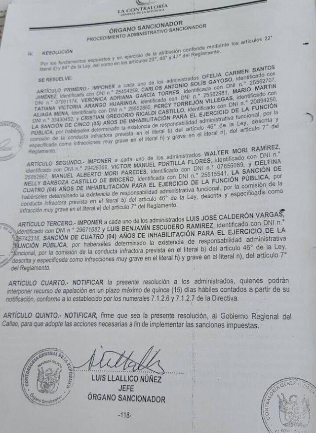 Contraloría solicitó inhabilitación del sucesor de Félix Moreno - 2