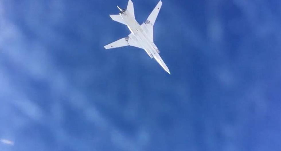 Bombardeos de aviones de guerra rusos contra ISIS para proteger Palmira: (Foto: Ministerio de Defensa de Rusia)