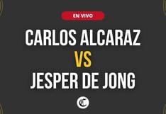 Alcaraz vs. De Jong en vivo: cuándo juegan, a qué hora es y por qué canal juegan