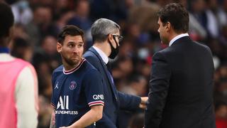 Lionel Messi y su reacción tras ser reemplazado por Pochettino en el PSG vs. Lyon | FOTOS