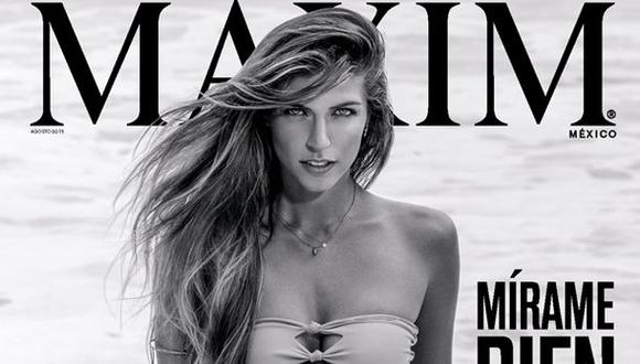 Stephanie Cayo, portada de revista Maxim en México (VIDEO)