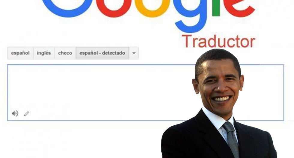 Si escribes \"Barack Obama\" en Google Translate y seleccionas los idiomas correctos verás que el traductor arroja un curioso resultado. (Foto: Captura)