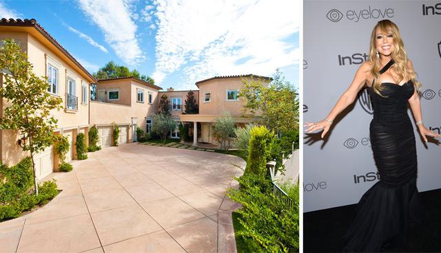 Mariah Carey decidió alquilar esta mansión por la que paga un alquiler mensual de US$ 35 mil. Se ubica en la exclusiva zona de Beverly Hills, en Los Angeles. (Foto: Sotheby's International Realty)