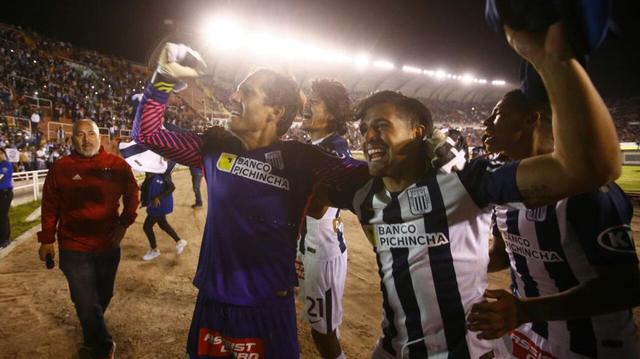 Alianza Lima venció en tanda de penales a Melgar y se clasificó a la final del Torneo Descentralizado. El conjunto íntimo celebró su pase a la siguiente instancia del campeonato (Foto: Omar Cruz)