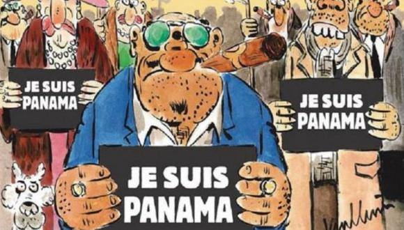 Charlie Hebdo ironiza en su nueva portada a los Panama Papers