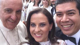 El último selfie del papa Francisco