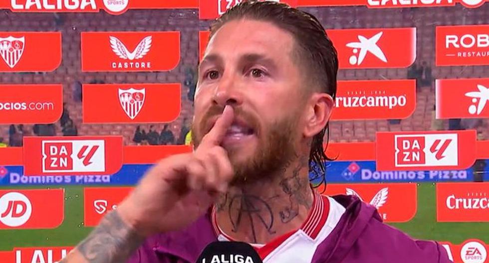“Respect and shut up!”: Sergio Ramos attacks Sevilla fan during live interview |  VIDEO