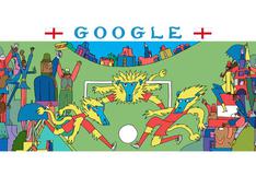 Google celebra los duelos de cuartos de final de Rusia 2018 de hoy con doodles