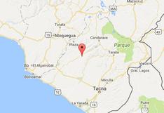 Perú: sismo de 3,6 grados se registró en Tacna sin ser percibido
