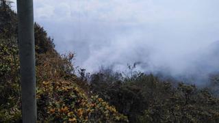 Cusco: controlan incendio forestal ocurrido en el distrito de Machu Picchu | FOTOS