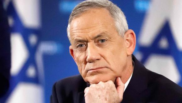 El último cargo de Benny Gantz fue el de jefe del Estado Mayor entre 2011 y 2015, período en el que encabezó operaciones de envergadura contra el movimiento Hamás. (Foto: AFP)