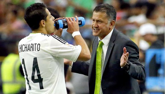 'Chicharito' Hernández se despidió de Juan Carlos Osorio: "El mejor técnico que he tenido en la selección". (Foto: AFP)